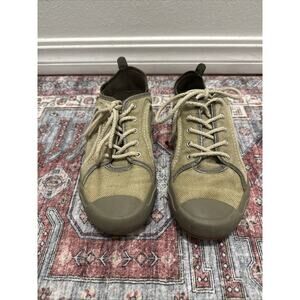 Patagonia Hemp Lace Up Shoes Patrol Sneakers green Olive Woman 8.5 New